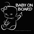 Baby On Aboard Car Tip Sticker For Car,Sample Custom Car Sticker Design